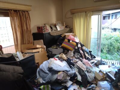 横浜市神奈川区白幡向町 お部屋の整理・片付け作業