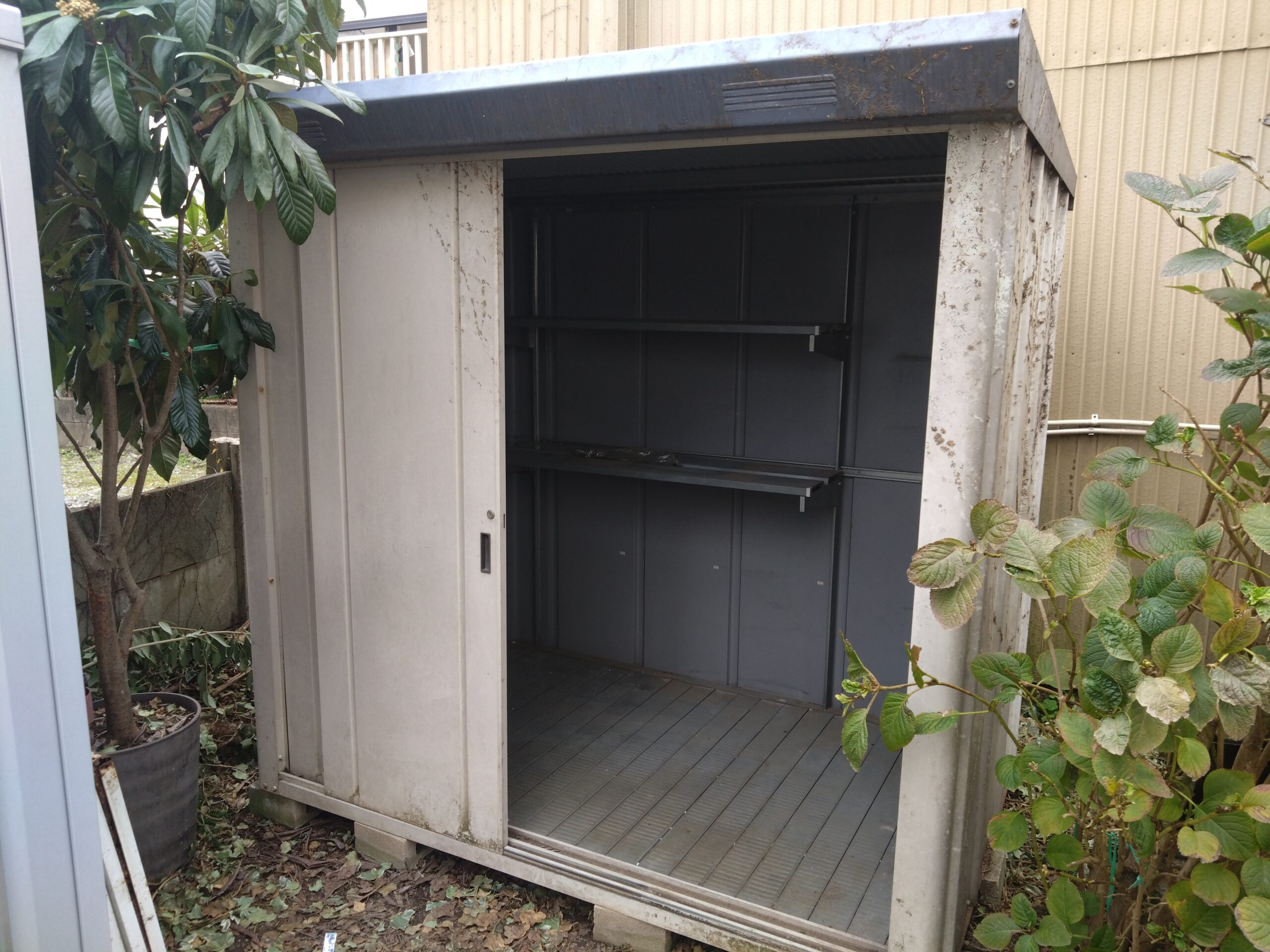 横浜市神奈川区平川町 物置解体