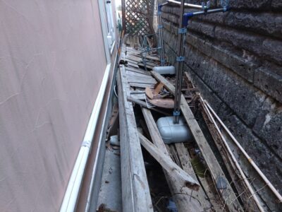 横浜市磯子区岡村 ウッドデッキ解体